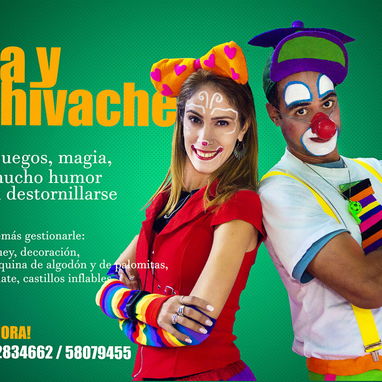 ***🤡 SHOW CON LOS ESTELARES PAYASOS LILITA Y CACHIVACHE 🎉🎂Y OTROS SERVICIOS PARA SU CELEBRACIÓN***WHATSAPP 52834662** - Img 117658769