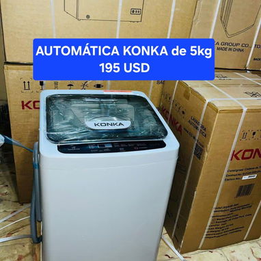 La Habana. 53584876 o 63686960  *Lavadora Semiautomática MILEXUS de 7kg.........155  USD  *Lavadora Automática KONKA de - Img 122950382