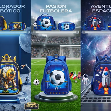 Mochila/merendero/cartuchera - 2/2