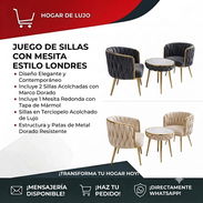 Juego de sillas con su mesita - Img 55628652
