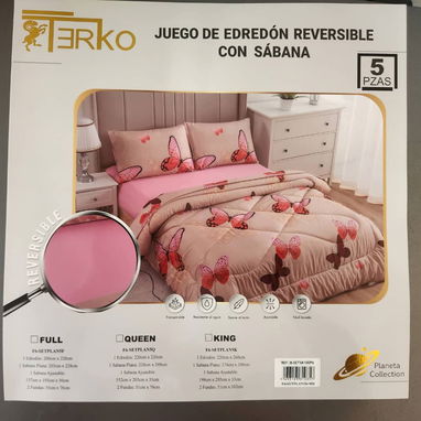 Juego de edredon reversible talla King - Img 120605042