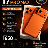🎁iPhone 17 pro max de 256gb - Img 56765978