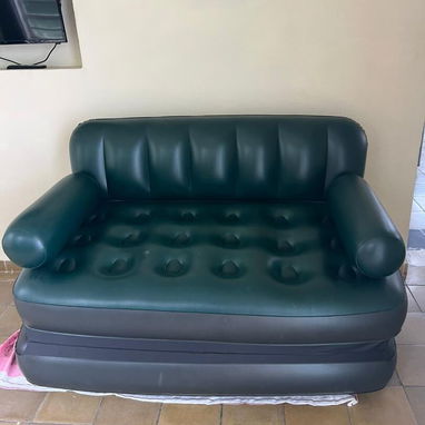 SOFÁ CAMA GRANDE INFLABLE. - Img 122313893