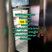 Exhibidora milexus 390 lt, grande 5 días de uso es nueva 52919924 - Img 56493457