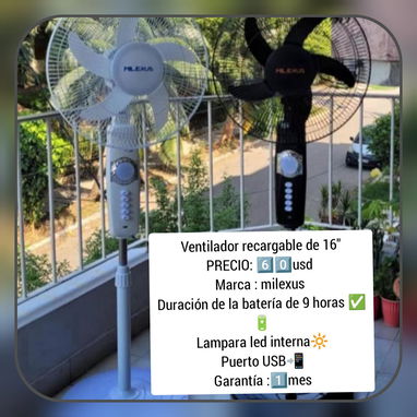💨 Venta de Ventiladores – Varios modelos, precios económicos 💨 - Img 123680027