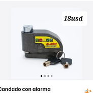 Candado Con Alarma Para Motos - Img 57786182
