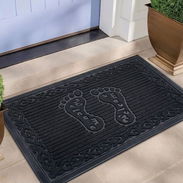 Alfombras para entrada 🌷 Medida 40x60 cm  Engomadas por debajo. Felpuda arriba. Varios colores - Img 55897281