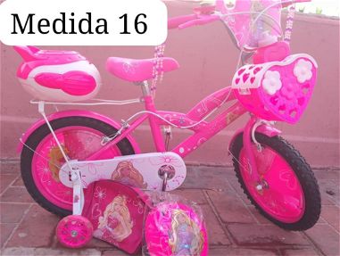 Bicicletas para niños medida 12-16-20 - Img 71392515