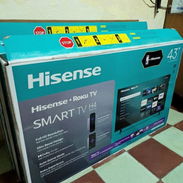 SMART TV Hisense 43 pulgadas H4 serie 1080p Roku TV FULL HD $280 USD transporte Adicional Factura y garantía 3 meses - Img 54623691