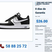 TENIS NIKE AIR FORCE NEGRO VPT-0351 - Img 55993430