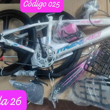 Bicicletas medida 26 llantas d paleta,7 velocidades,herramientas de armar,frenos d disco,amortiguacion nuevas en su caja - 3/3