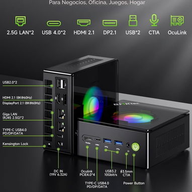 🍑Mini PC GMKtec🍑 Ryzen 9 32GB/1TB - 7/9