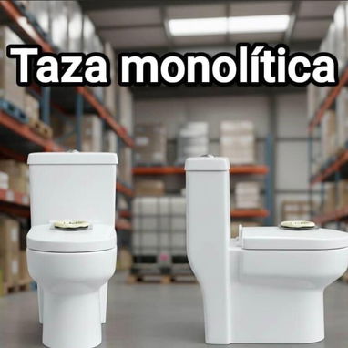 Tazas de baño monoliticas - Img 120606372