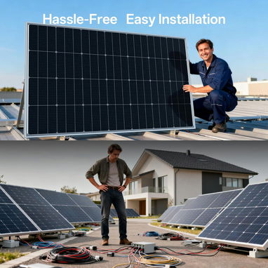 ☀️⚡ ECOFLOW – PANELES SOLARES ORIGINALES | ENERGÍA SIN LÍMITES ⚡Juego de 2 Paneles Solares Rígidos – 100W W 53321047 - 6/10