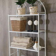 Estante para baño metálico completo (Incluye los tornillos) - Img 56940587