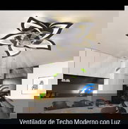 Lamparas de techo con ventilador y mando - Img 49790663