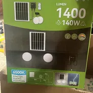 Lamparas solares con panel solar exterior y interior - Img 52837467