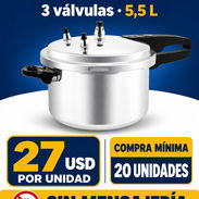 🔷 MAYORISTA | Olla de presión EKO 3 válvulas · 5,5 L | Mínimo 20 unidades 🍲 - Img 58223993