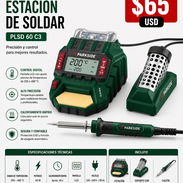 Cautin profesional regulable Parkside 220v 60w, 200° a 480°C - Img 56372295