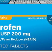 Tabletas de ibuprofeno, 200 unidades, 200MG - Img 54747964
