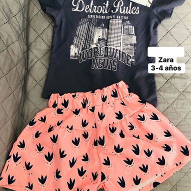 Ropa para niña (ropa malva, pijama verde y ropa niña - Img 115066492