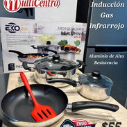 Juego de sartenes para gas e induccion - Img 57298422