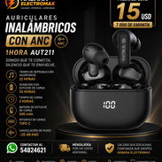 Auriculares Inalámbricos con ANC 1HORA AUT211 nuevos en caja - Img 56337073