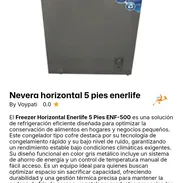 NEVERA 5 PIES ENERLIFE - Img 55654709