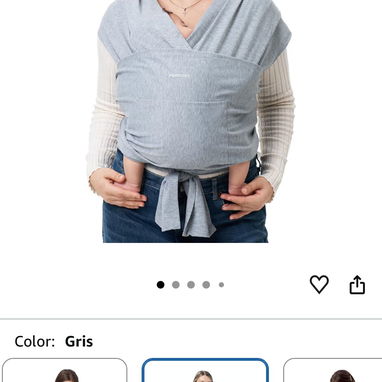 Cargador ergonómico para bebés y mucho más - 2/8