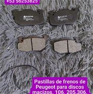 Pastillas de frenos para discos macizos de Peugeot 106, 205, 309 y 405 - Img 45879970