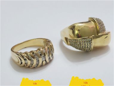 Anillos originales de oro 10k, 14k y 18k - Img 65660709