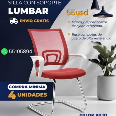 Silla con Soporte Lumbar - 4/4