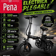 🚨🚨🚨 *REBAJA* 🚨🚨🚨 Bicicleta electrica plegables - Img 57815163