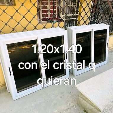 Marquetería de aluminio # aluminio con cristales, carpintería de aluminio, puertas de.cristal , aluminio con cristales - Img 124990539