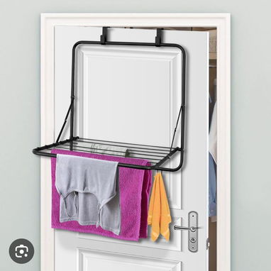 Tendedero plegable para colgar detrás de la puerta - Img 122129896
