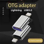 Adaptador OTG compatible con iPhone Lightning macho a USB hembra. - Img 45890549