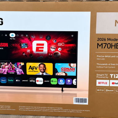Samsung de 65”(M70HD) Mini LED 4K UHD  Modelo 2026 smart TV IA integrado - 8/9