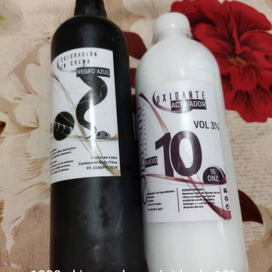 Tintes, peróxido, shampoo y acondicionador - Img 122554328
