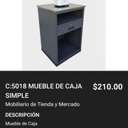 58296067 C:5018 Mueble de Caja Simple Precio: 210 USD - Img 56107907