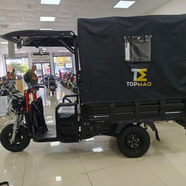 *Triciclo Topmaq ULTIMATE EDITION* ❤️  motor2000W ⚡️ 6 baterías de Gel 72Vol 58Ah🔋 Autonomía 100-120 KM 🔥 Carga Útil - 6/9