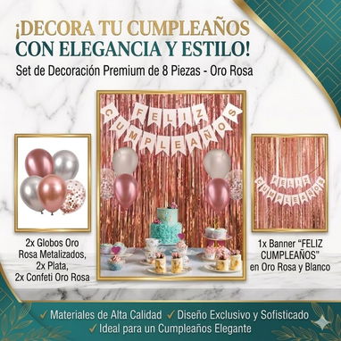 Set de decoración de cumpleaños - Img 127625924