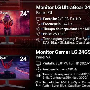 Monitor 24 LG Ultra Gear  FHD NEW - 3/3