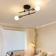 9 Lámpara De Techo de 2 bombillos Moderna Lámpara De Pared Decorativas Araña Moderna Lámpara De Techo Lámpara De Pared P - Img 50640486