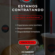Se busca cocinero profesional para cafetería en el Vedado - Img 57031093