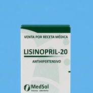 Lisinopril pomo de 30 tabletas - Img 56424595