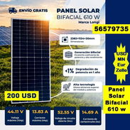 FG- Panel Solar Bifacial 610 w marca Longi 200 USD ...56579735...Envio Gratis - Img 57141280