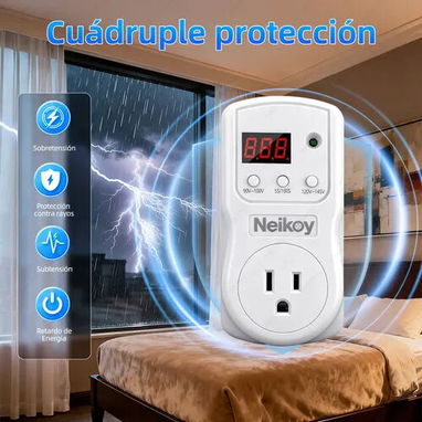 ALARMA - CANDADO ALARMA - REGULADOR VOLTAJE - 3/4