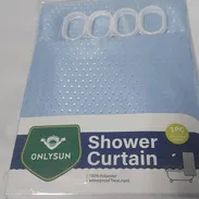🧲Cortinas de baño 100% Poliéster /12 usd🧲 - Img 53088585