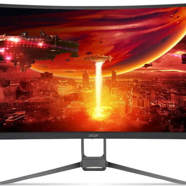 Monitor gaming curvo Acer Nitro de 34 pulgadas QHD 2K 1440P 120 Hz con AMD 52815418 - Img 114277413