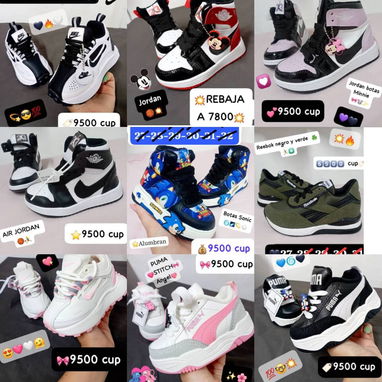 Tenis de niños de varios modelos - Img 109272330